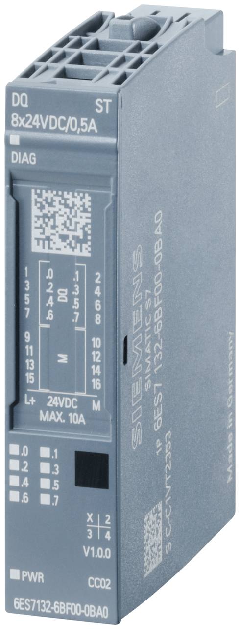 ماژول خروجی دیجیتال مدل 6ES7132-6BF00-0CA0 زیمنس